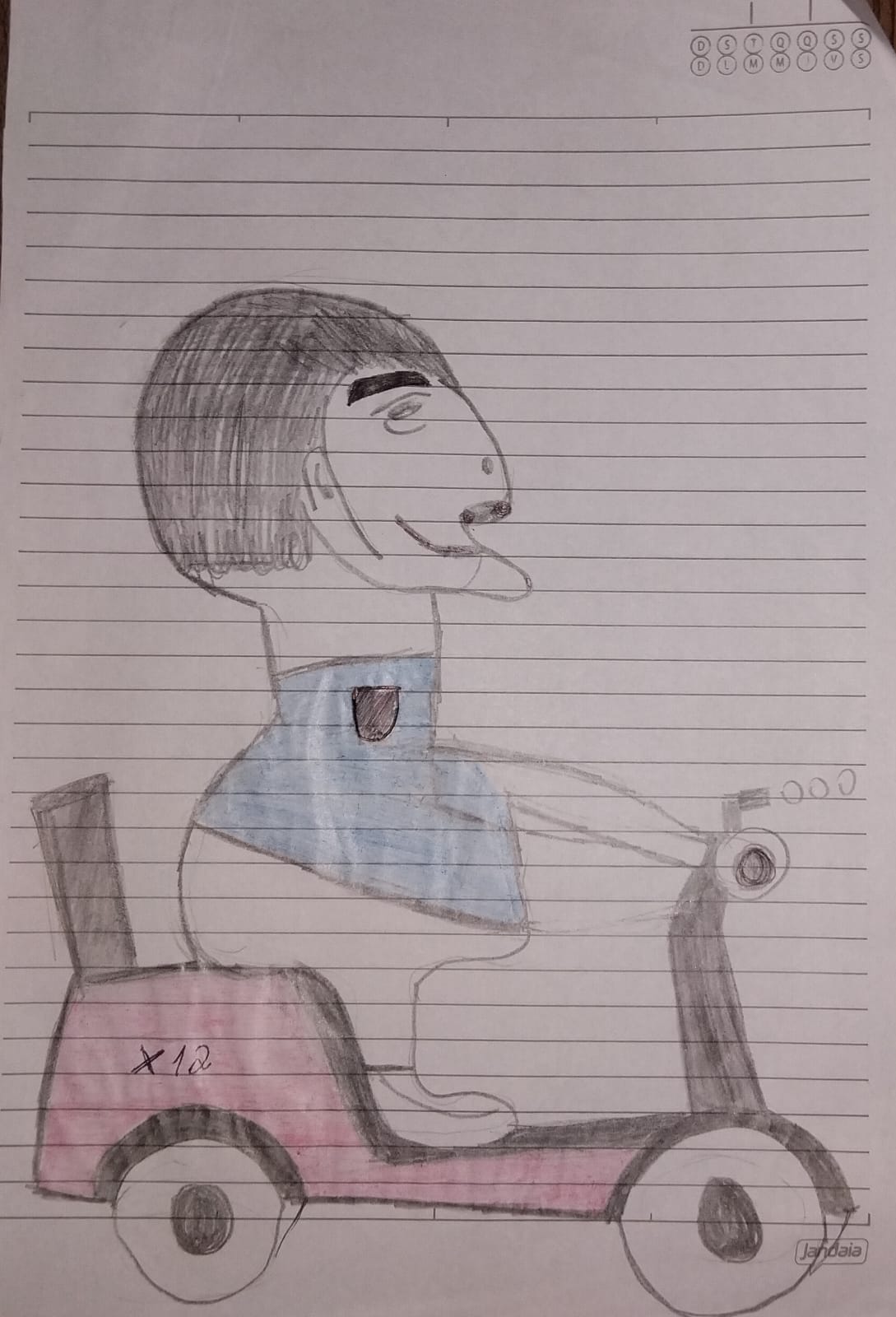 Descrição curta para cegos